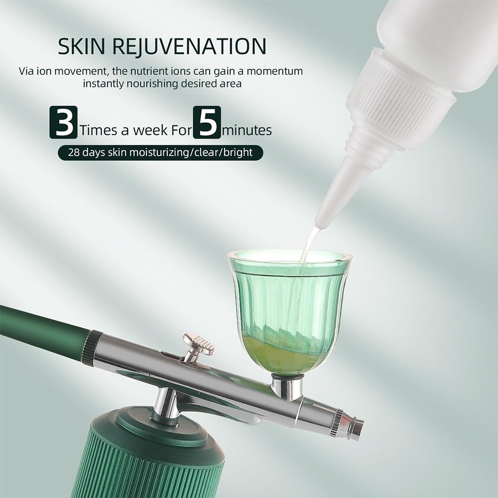 Mini Airbrush-Set für Gesichtshautpflege, Nägel, Airbrush-Make-up, Haarfärbemittel, Barber-Airbrush-Maschine, Kuchen-Gebäckmalerei, Spritzpistole