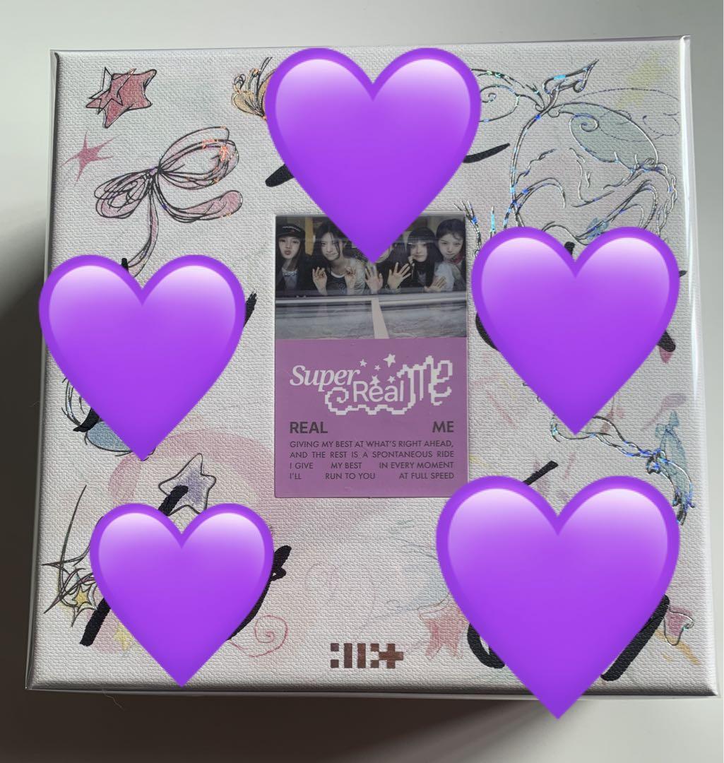 

[USED] Illit super real me sign mwave album