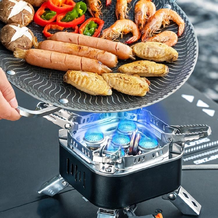 Camp Gas Stove Portables Folding Outdoor Backpacking Stove Tourist Equipment for Cooking Hiking Picnics