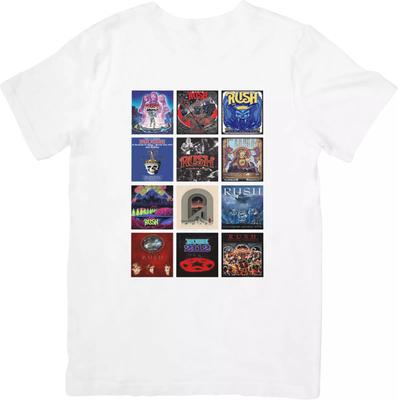 Rush Collection Music Unisex Fit Suitable for Men & Women Quality Cotton T-Shirt
