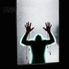 Skræmmende Silhuette Klistermærker Halloween Blod Hånd Zombie Statisk Vinduesklistermærke, Spøgelse Skygge Sorte Dekorationer Glas Klistermærke, PVC Genanvendeligt Klistermærke til
