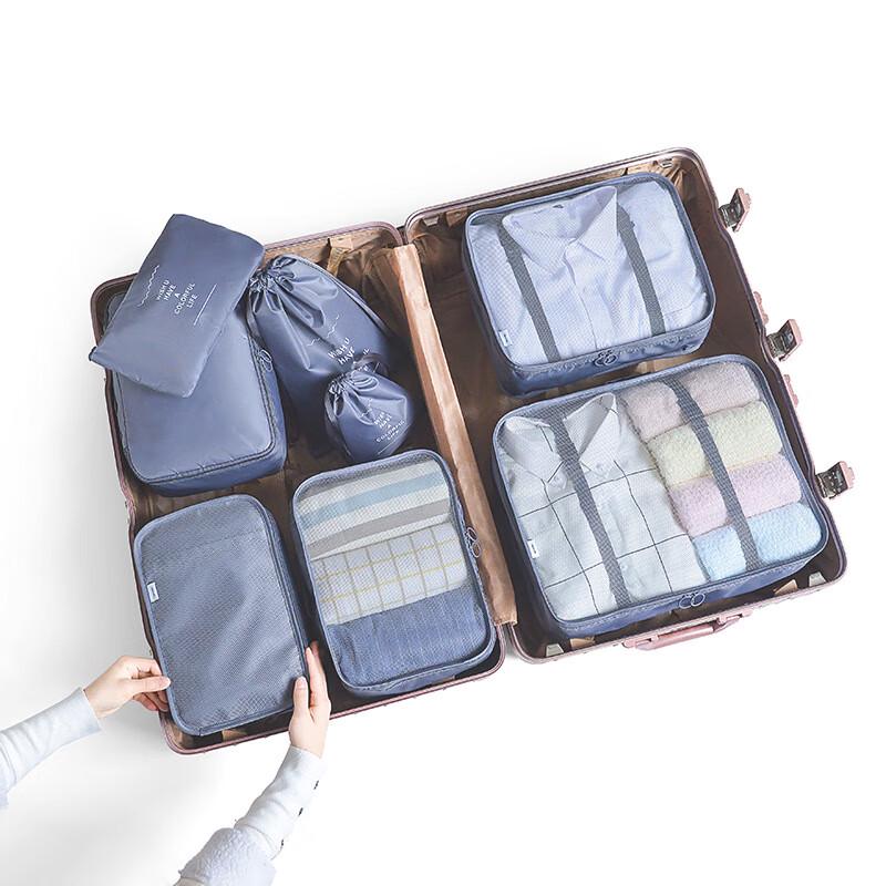 8-Piece Travel Organizer Set