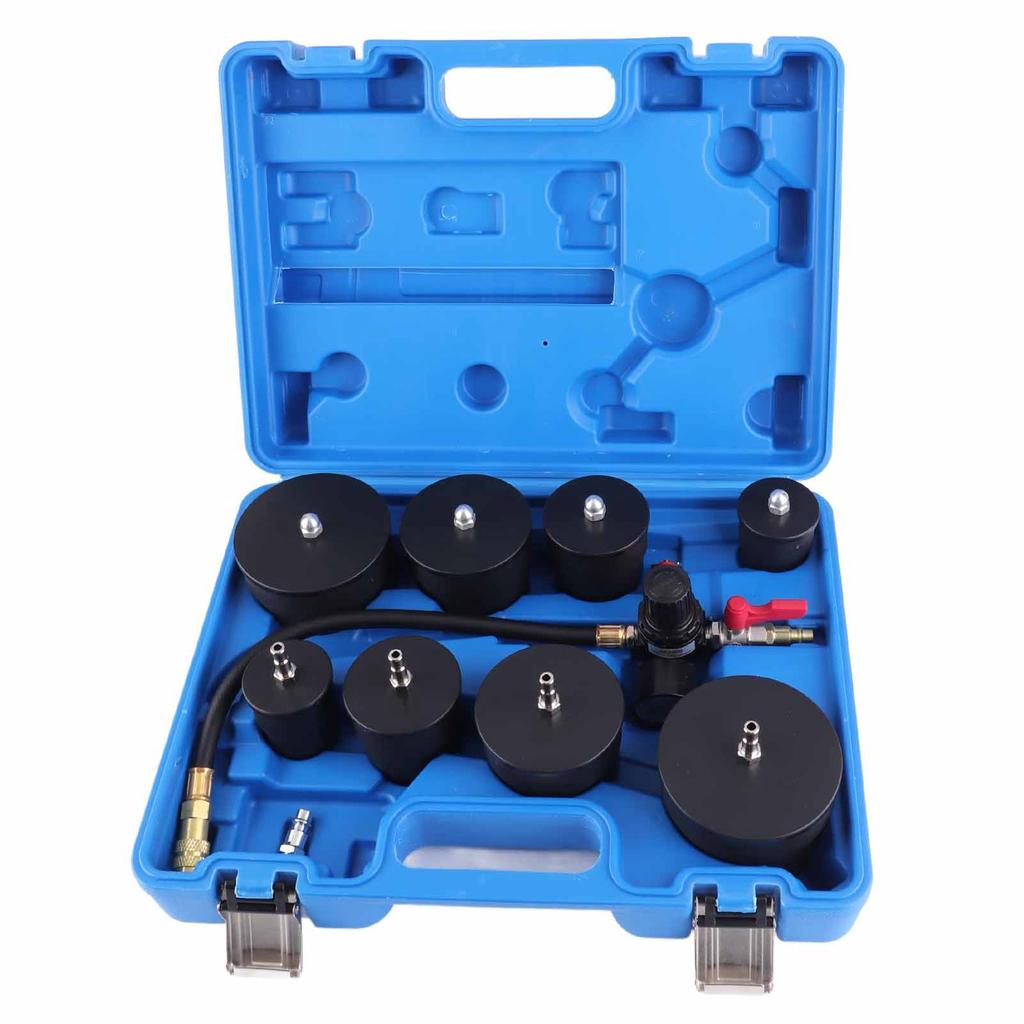 Turbo System Test Kit Turbo System Leakage Tester Turbocharger Air Pressure Boost Leak Test Kit with Pressure Gauge Tester