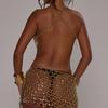 Punk Body Chain Bra Halter Chest Chain Body Accessories Jewelry for Women Nightclub Raves Party Body Jewelry