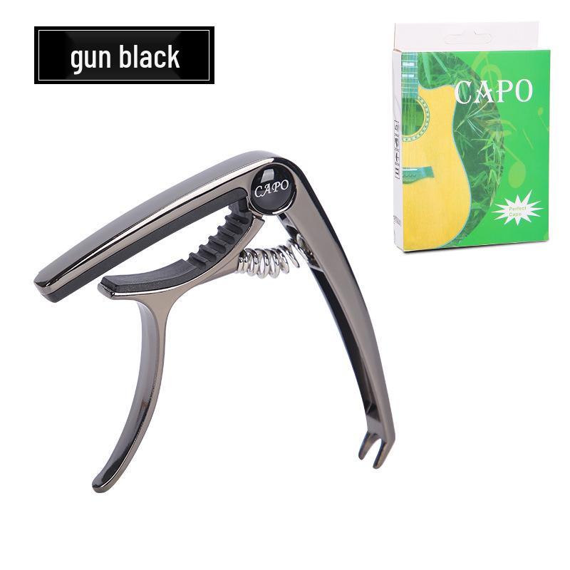 Zinc Alloy Dual-Use Capo for Acoustic & Electric Guitars