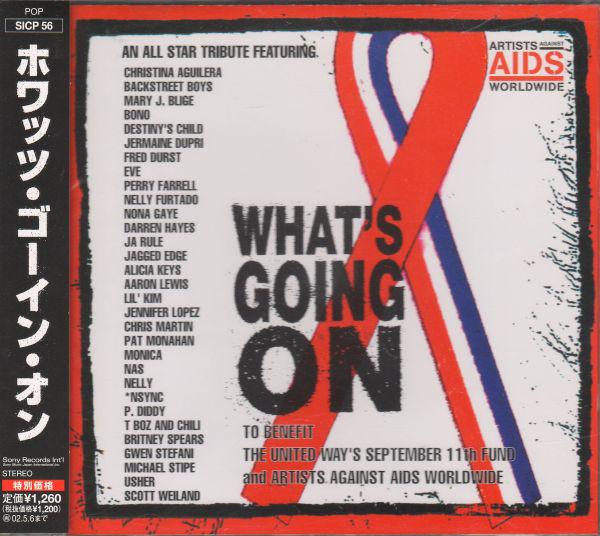 

CD ARTISTS AGAINST AIDS WORLDWIDE - What s Going On SICP56 SONY 2001 Japan Obi Rock