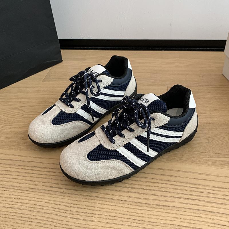 2025 mesh breathable sports shoes, new thick-soled Forrest Gump shoes, thick-soled versatile women's casual shoes, German training shoes, fashion