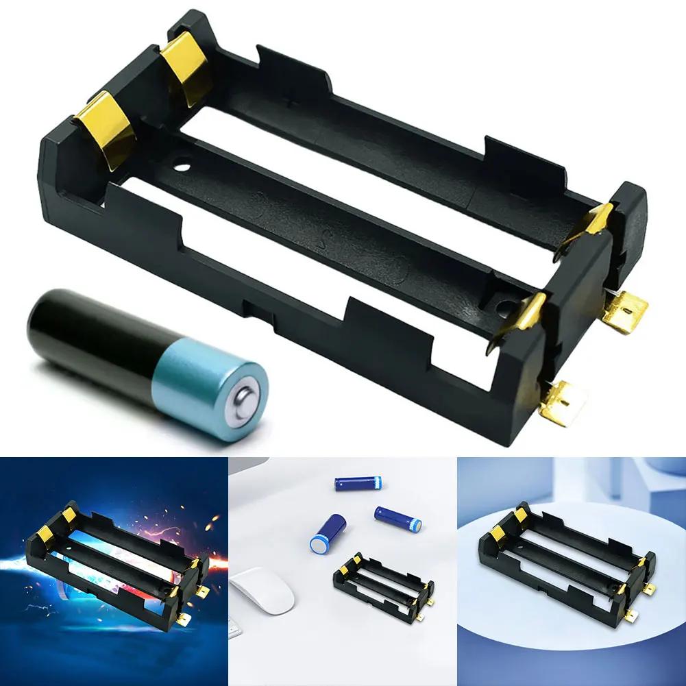 18650 SMT Battery Holder with Bronze Pins for Secure Rechargeable Battery Connection and Power Supply Design