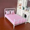 5/10 Pcs Cute 1:12 Dollhouse Miniatures Cushions Floral Fabric Cushion Pillow Model Ornament Pretend Play Toy DIY Accessory Gift