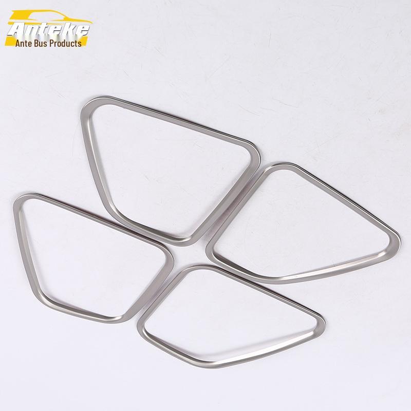 Stainless Steel Speaker Ring Frame for 2014 Outlander Door Audio System.