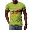 Summer Trendly Men Taste Cool Style Horse Graphic T Shirts Fashion Casual Personality Hip Hop Harajuku Print Streetwear T-shirt