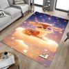 1pc Deer Carpet Office Rug Outdoor Mat Home Decor Area Carpet Festival Gift