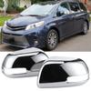 2pcs Rearview Mirror Cover Electroplating Decorative Cap Fit for Sienna 20132020