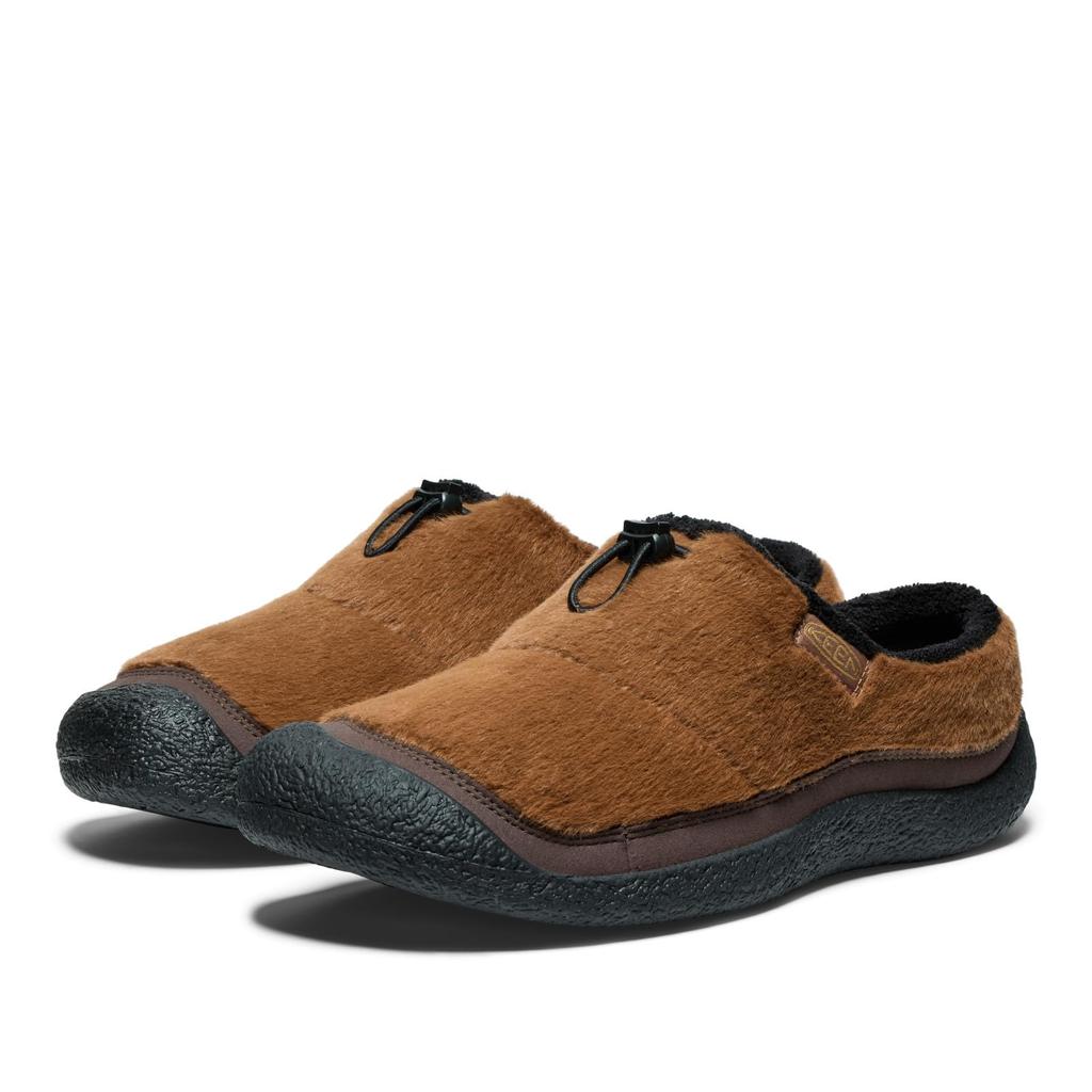 HOWSER III SLIDE sneakers for size cm [KEEN] men, BISON/BLACK, 26.0