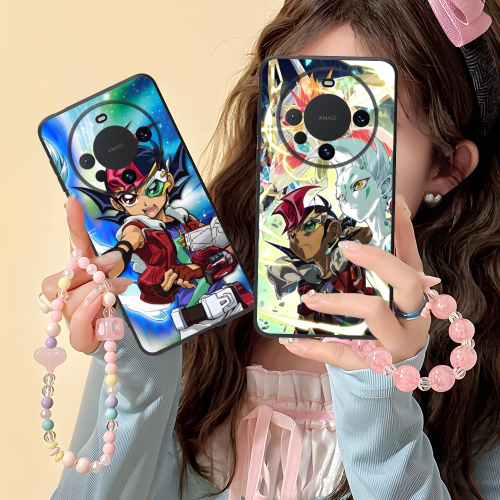 Yugioh Yuma Tsukumo Mobile Phone Case for Huawei Mate 60 50 40 30 20 10 Pro Plus Lite E 5G Colorful Printing Cover Luxury Pretty