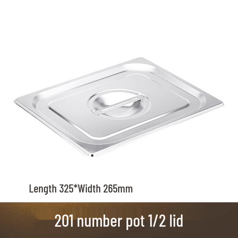 

AVADEN Stainless Steel Rectangular Gastronorm Food Pan with Lid