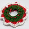 Hand-Knitted Christmas Snood Bib for Cats & Dogs