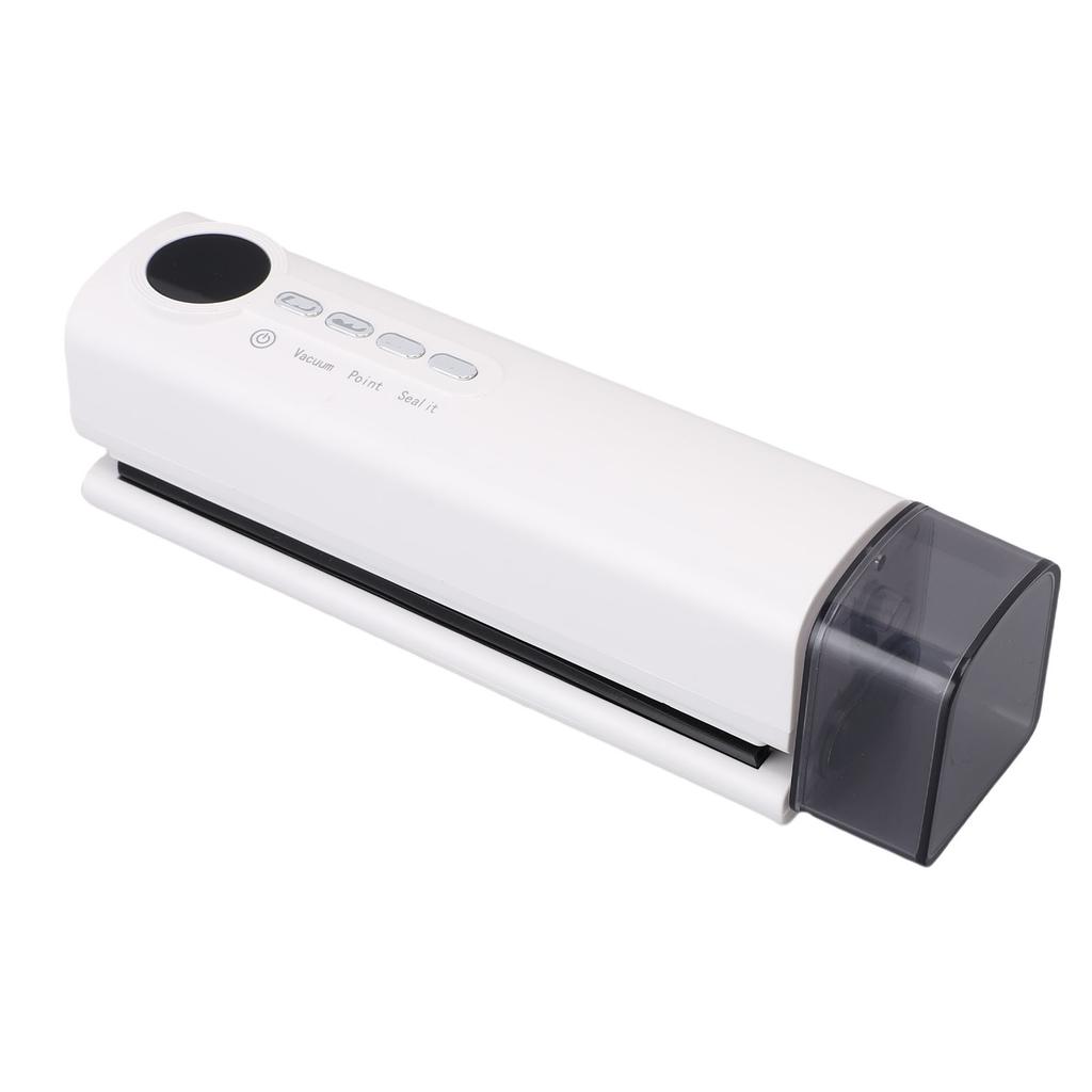 Cordless Vacuum Sealer Multifunctional Adjustable Temperature Portable Automatic Food Sealer Beige