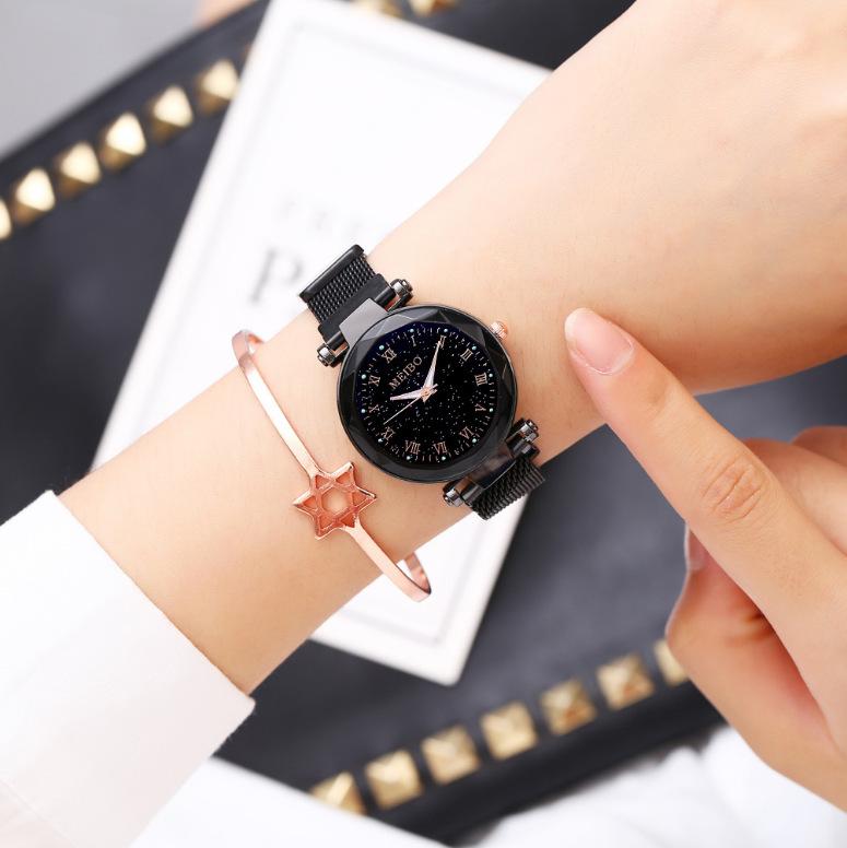 Star Watch, Lazy Milan With Magnet Watch, Watch Lady