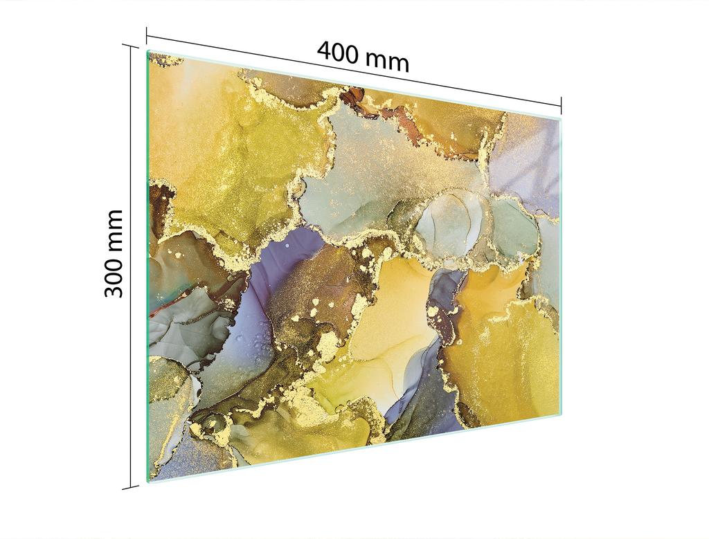 PLACA DE STICLA PENTRU TOCAT 40x30 MARMURA