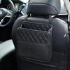 Multifunctional Car Back Seat Storage PU Leather Phone Pocket Pouch Hanging Bag