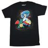 Dig Dug Adult T Shirt Classic Game Cabinet Art Vintage Washed For Everyday Wear Soft Homme Grap