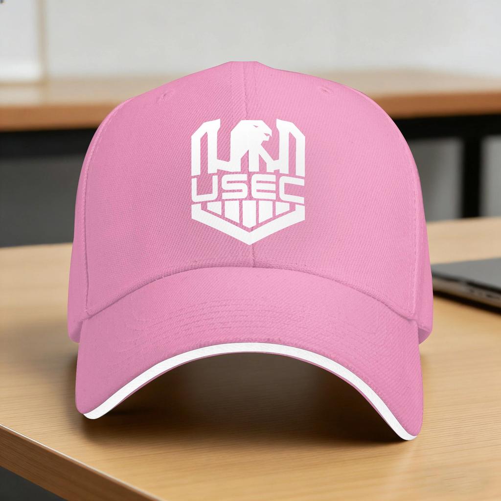 Escape From Tarkov Usec Litle Wnite Logo Casual Baseball Cap Outdoor Gym Trucker Hat Sun Female Male Classic Baseball Caps