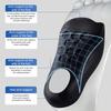 1 Pair Orthopedic Corrective Insoles for Flat Feet Plantar Fasciitis Toe Correction Insoles for Pain Relief Comfortable Breathable Shoe Inserts