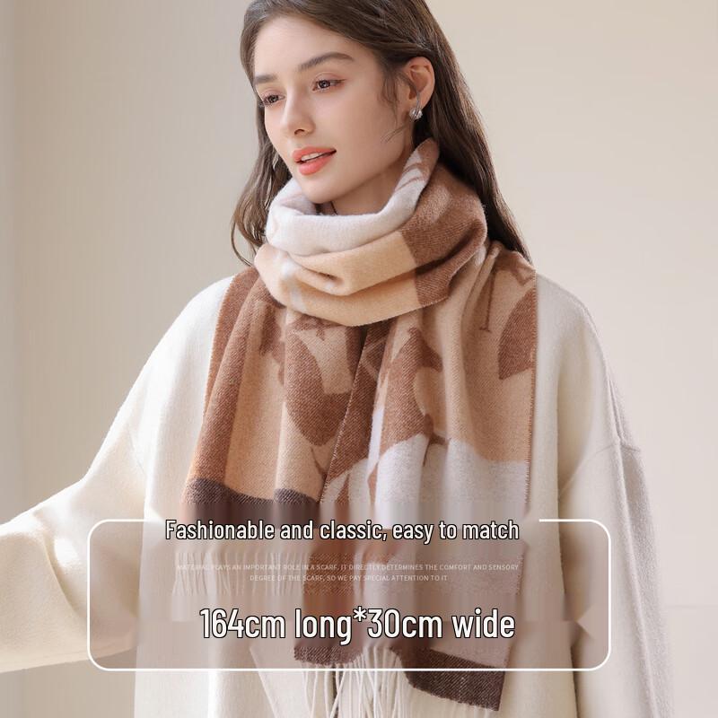 

Women s Pure Merino Wool Narrow Scarf One Size (164x30cm)
