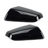 Mirror Cover Cap Replacement Heated Black For Chevy Equinox Terrain 2018-2023 2x