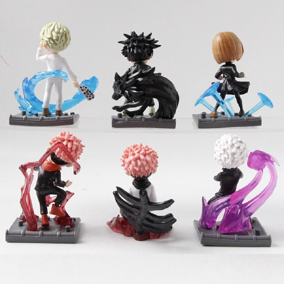 Jujutsu Kaisen Anime Figure 6 Style Satoru Gojo Action Figure Lord of the Curse Sukuna Figurine Collection Model Doll Toys Gifts