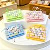 Cartoon Stress Relief Fidget Toy Hanging Bag Pendant Funny Mechanical Keyboard Toy  Bag Charm