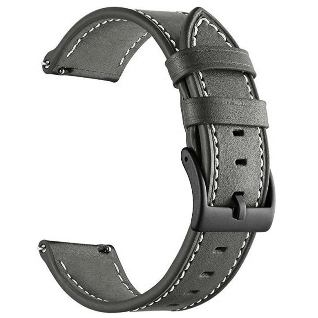 22mm Faserleder Uhrenarmband für Huawei Watch GT 6 Pro/6/5 Pro/5/4/3/2 46mm Nahtlinie Schnellverschluss Ersatzarmband