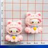 24/120PCS Cartoon DIY Resin Accessories, Cute Hats, Bells, Cream Glue Handmade Hair Clips, Phone Cases, Accessories