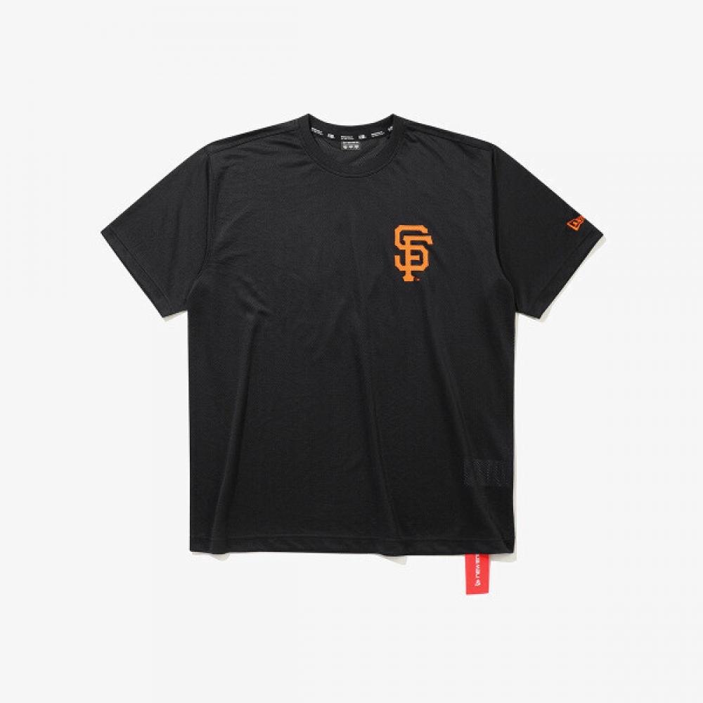 

New Era Mlb San Francisco GianTs Mesh T shirT Black 15147531 blacks/L