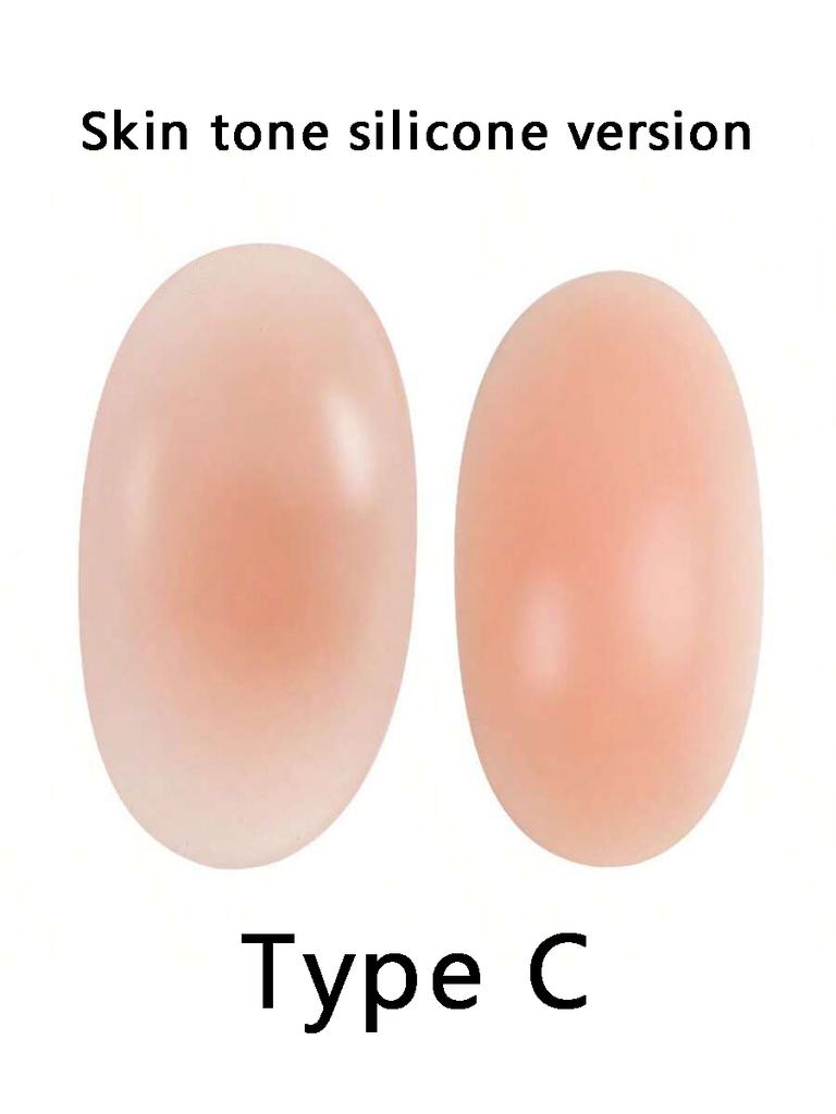 1 Pair Silicone Clear Shoulder Pad - Invisible Traceless Shoulder Pad Insert for Removable, Unisex, Suit, Occupational Clothing,