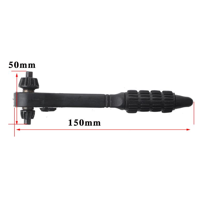 Dual Function Ratchet Drill Chuck Key and Wrench