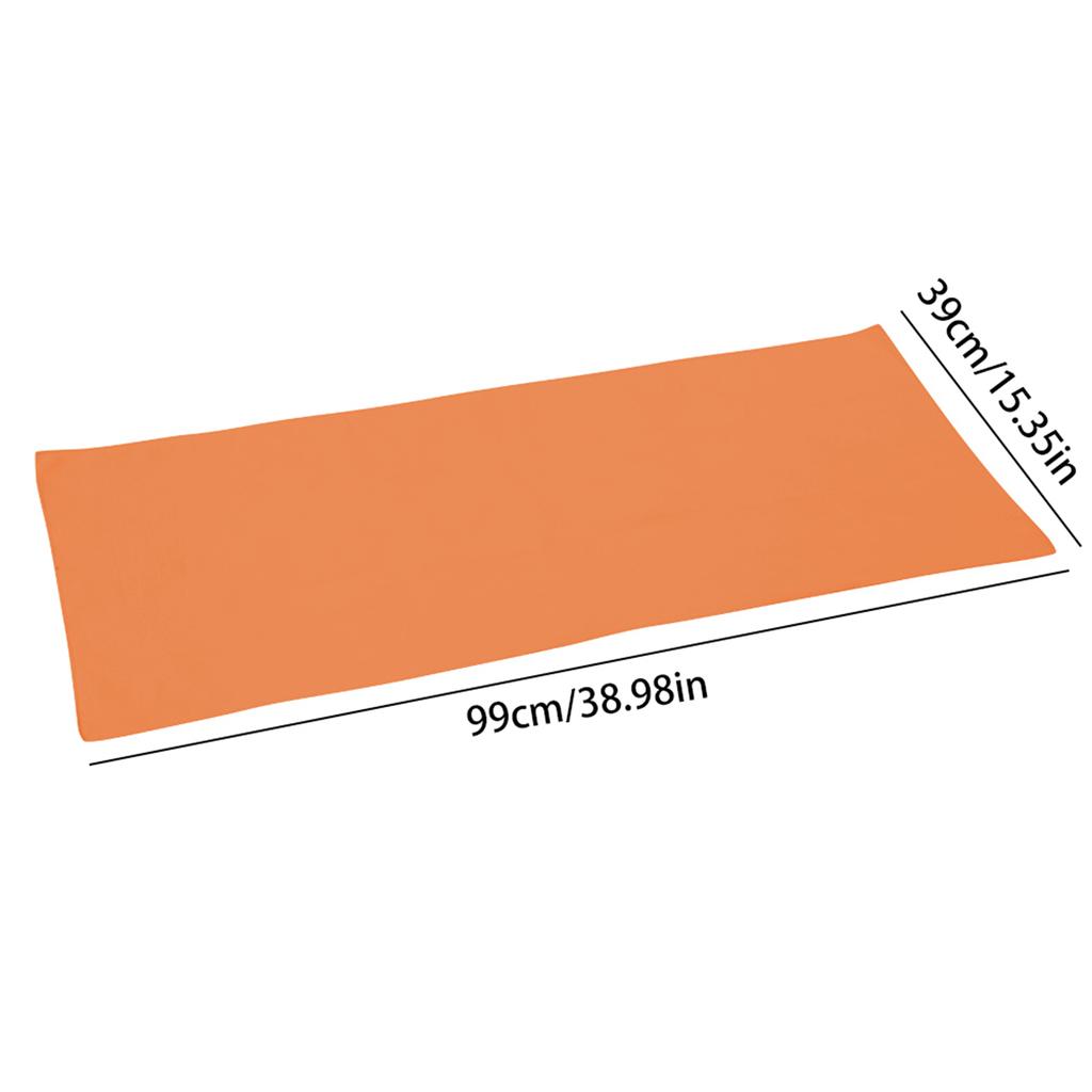 Keep Diving 99*39cm Quick Dry Towels Microfiber Swimming Fitness Towel for Adult (Orange)