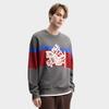 FILA CNY Sweatshirts Unisex Jia Ma Heather Gray Crew Neck Moderate Regular F11U619201FLM
