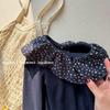 Girls' Vintage Floral Cotton Ruffle Collar Long Sleeve Top