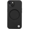 Etui do iPhone 14 BMW Liquid Silicone MagSafe Czarne