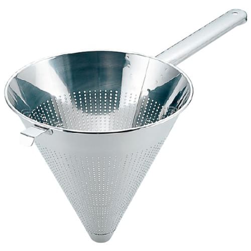 UK 18-8 Punched Soup Strainer 24cm
