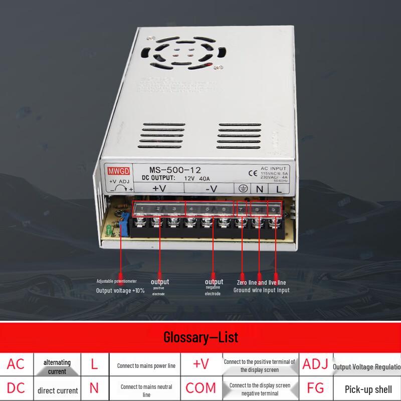 MWGD 36V 1.4A Industrial Switching Power Supply