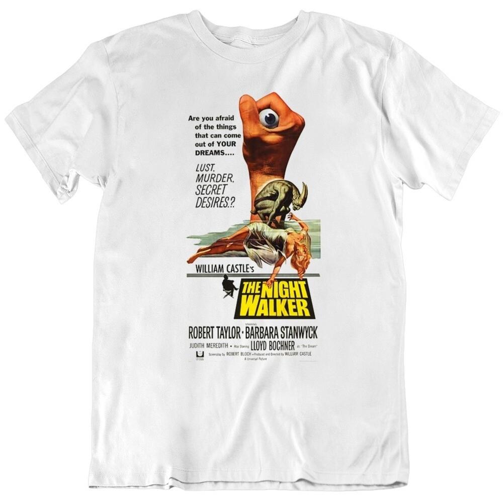 The Night Walker Horror Retro Movie Poster Fan T Shirt Unisex T-Shirt S