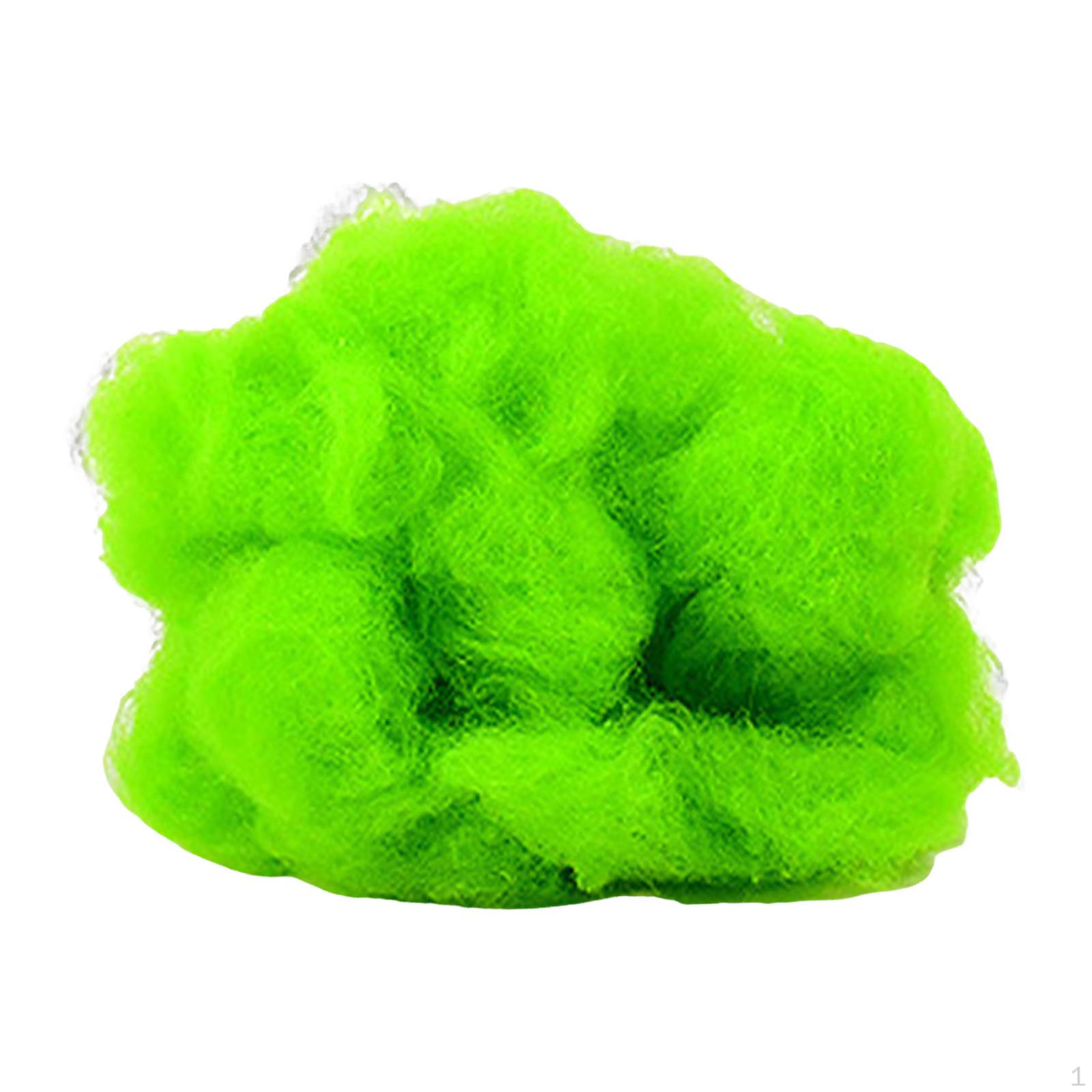 

20G Эффект Полиэстер Материал DIY Дым Пыль Модель Фото Реквизит для 3D Диорамы Масштабные Модели зелёный