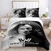 3pcs Westworld poster Duvet Cover Set (1 Duvet Cover + 2 Pillowcases, No Core) - Comfortable, And Breathable Bedroom Decoration yy251104094