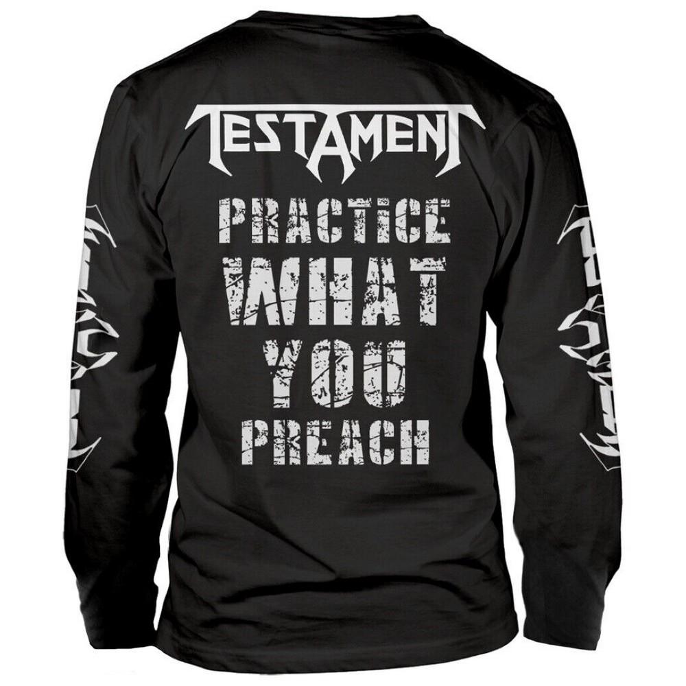 Tričko s dlouhým rukávem pro dospělé Unisex Testament, co kážeš