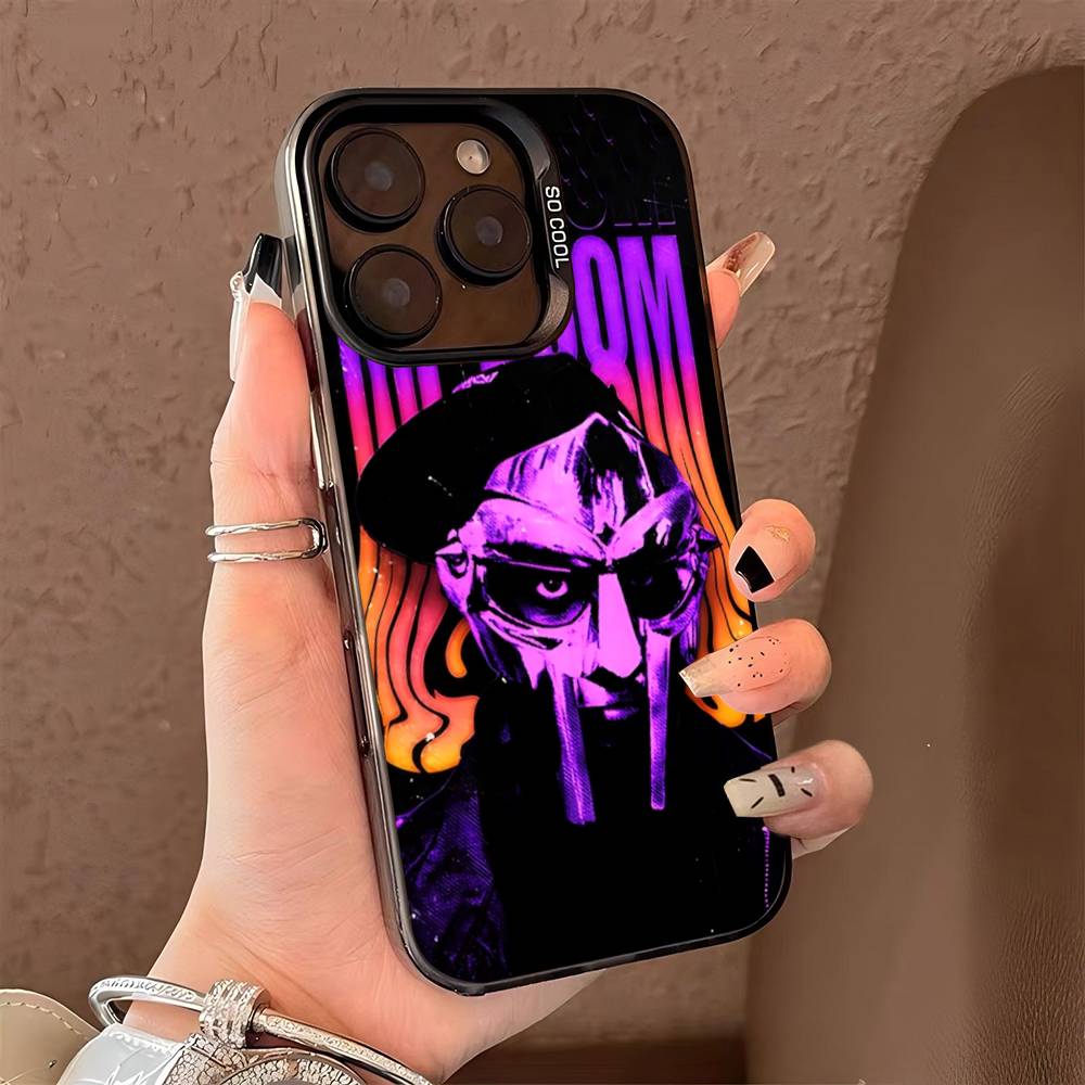 Underground Hip Hop M-MF-DOOM Phone Cases For IPhone 17 16 15 14 13 12 11 Plus Pro Max Colorful Case