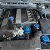 Aluminum Oil Filler Neck Sealing&Oil Filter Lid&Power Steering Reservoir Caps for BMW E46 E36 323i 328i E39 525i 528i 530i