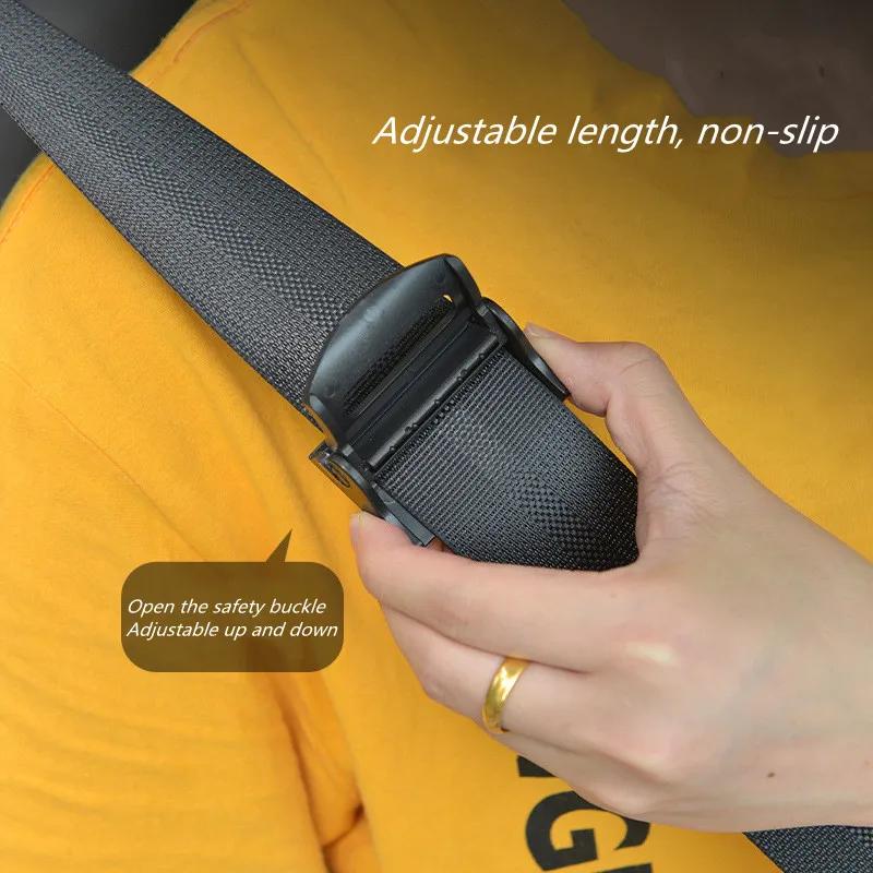 1Pcs Car Safety Seat Belt Buckle Clip Anti-Slip Seatbelt Stopper Universal Car Seat Belt Fixing Clips Car Accessories Interior